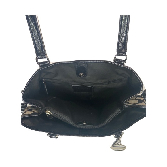 Coach Carryall Signature Stripe Drawstring Purse F28501 - Picture 15 of 15